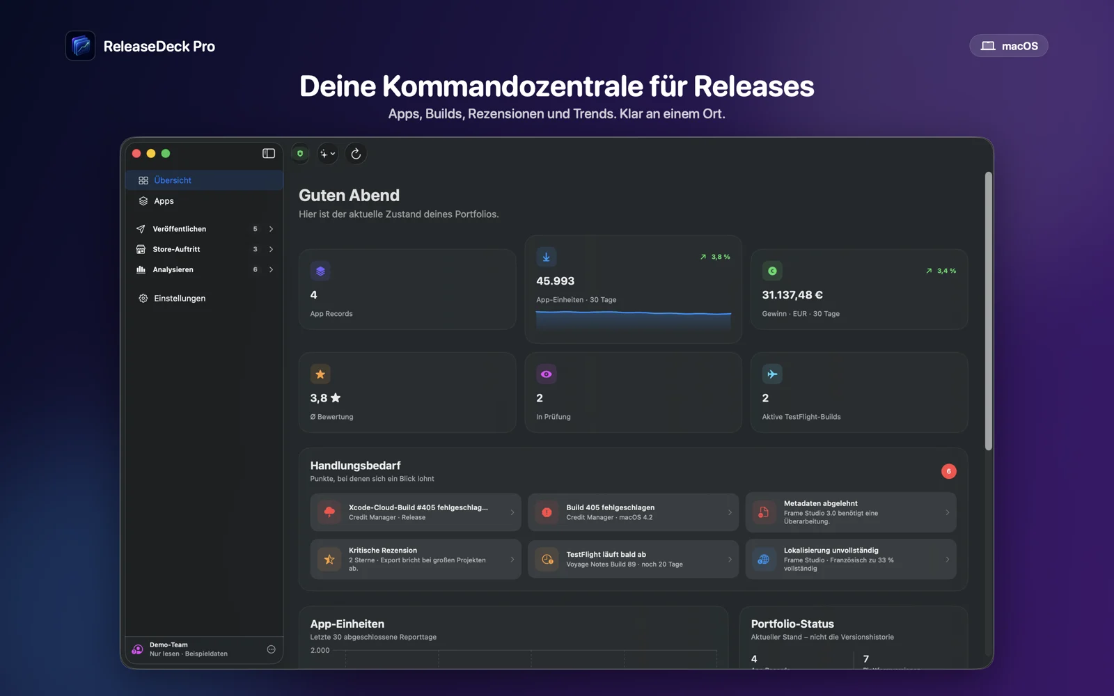 ReleaseDeck Pro Deine Kommandozentrale für Releases